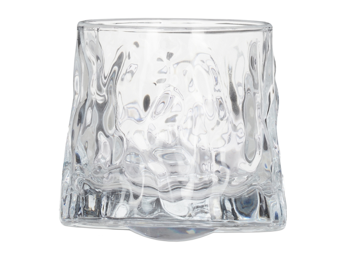 Relaxdays Vasos De Whisky, Set De 12, 3 Diseños, 150 Ml, Vaso De Rocas, Redondos, Old Fashioned, Balancín, Transparentes