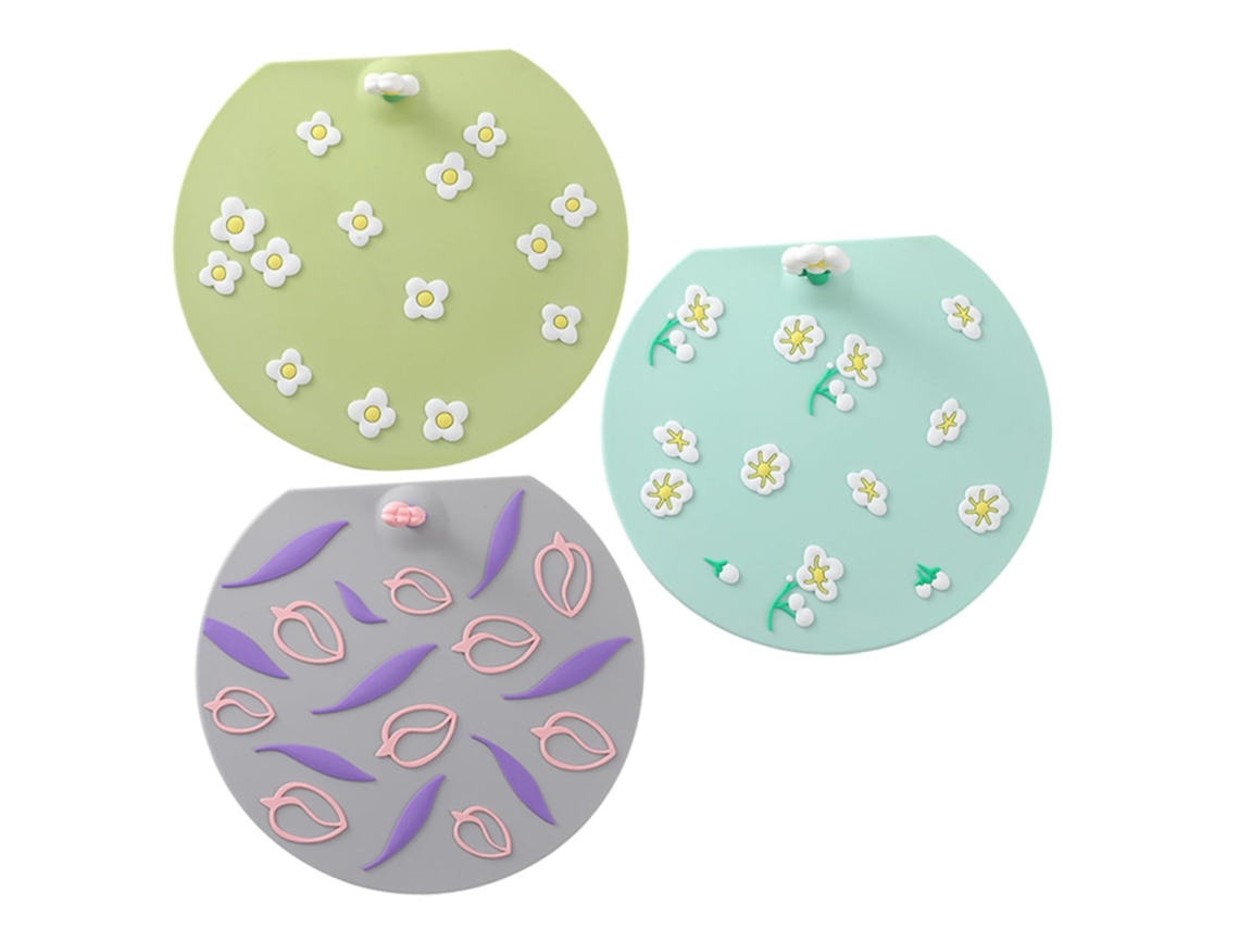 Juego De 3 Tapones De Silicona Para Lavabo, Impermeables Y Duraderos, Que Protegen Contra Los Malos Olores En El Baño...