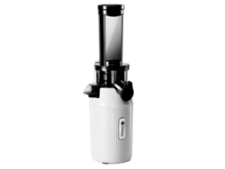VENTRAY Essential Ginnie Juicer Exprimidor compacto pequeño de prensado en frío Exprimidor de masticación lenta 60 Rpm Baja velocidad Blanco