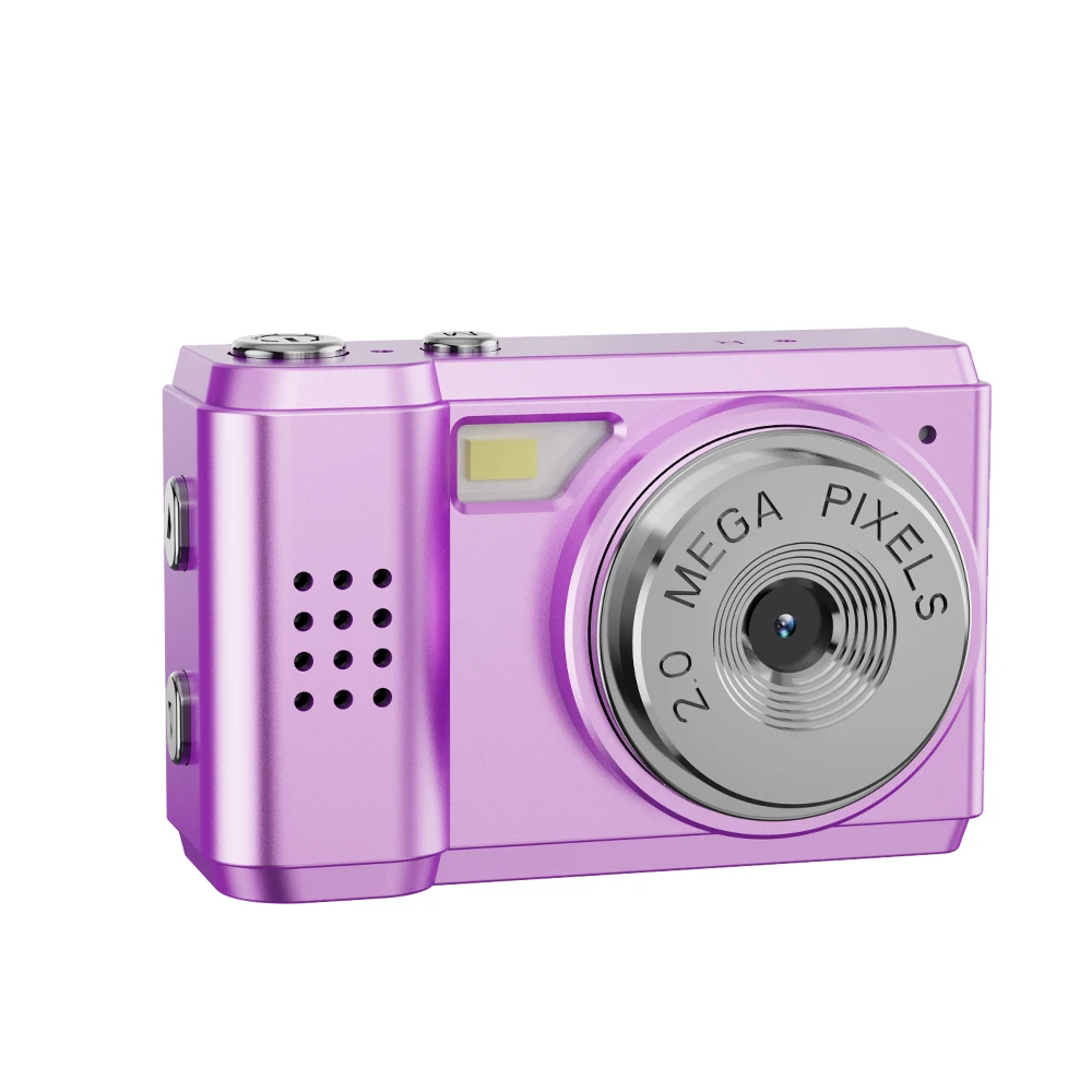 (rosa - 128gb) Mini Cámara Con Pantalla, Sensor Cmos, Grabación De Video Hd 1080p.