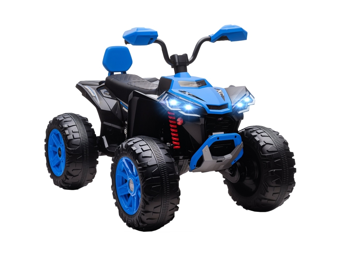 Quad Eléctrico De 24 V Con Faros, Usb, Mp3, 6,5 Km/h, Apto Para Niños De 3 A 8 Años.