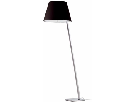 Lámpara de Pie FARO BARCELONA Moma (Negro - E27 - 60 W - Acero)