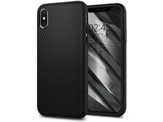 Funda iPhone XS Max SPIGEN Liquid Air Negro
