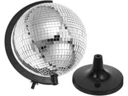 Globo Discoteca Decorativo Cristal Compacto Giratorio Diseño Creativo Decoración Oficinas Hogares Adorno