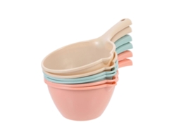 6 Cucharas De Agua Portátiles De Pp Para Hogar Herramientas Multiusos Para Lavar Frutas Y Verduras 31x19x9.5cm