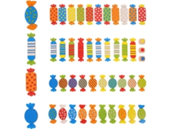 Juego de mesa educativo de madera para combinar colores, ideal para niños en la etapa inicial de alfabetización - Juego interactivo CHABERLU