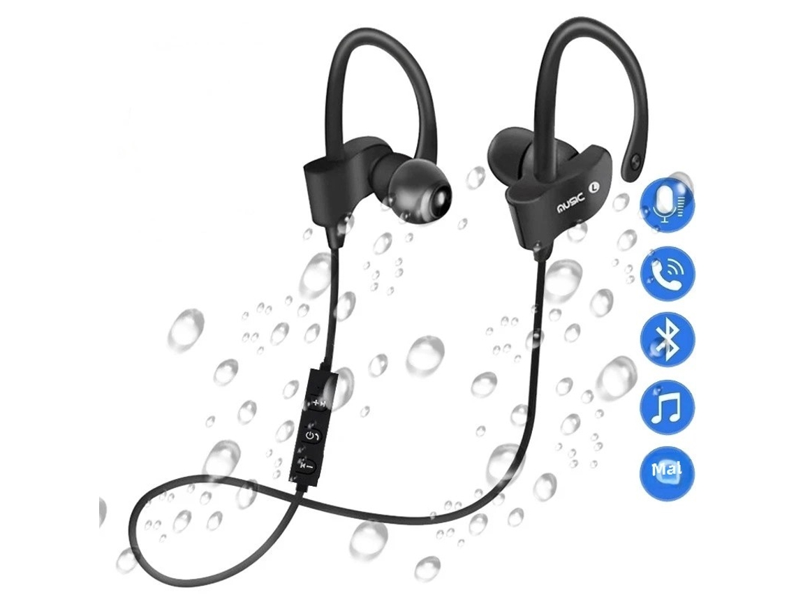 Auriculares Inalámbricos Bluetooth Para Juegos Deportivos, Diseño Intraaural, Control De Volumen