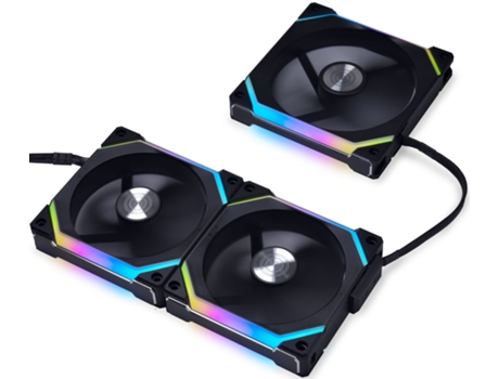 Ventilador Lian Li Uni Sl120 V2 Rgb Pwm Negro 120mm Pack 3 LIAN-LI