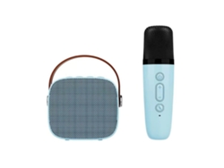 Máquina de karaoke para niños y adultos, altavoz Bluetooth portátil con micrófono inalámbrico, sonido potente, micrófono de karaoke para niños de Chennnls