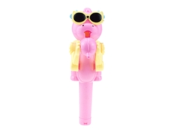 Dan26-estuche De Almacenamiento Para Chupetes De 21cm Cute Animal Robot Dinosaurio Rosa Para Niños Y Niñas