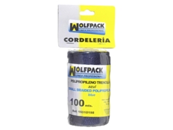 Cuerda Trencilla Polipropileno Azul (Bobina 100 Metros) WOLFPACK LINEA PROFESIONAL