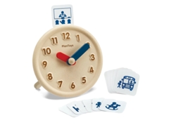 Juego Educativo PLAN TOYS, THE GREEN COMPANY Activity Clock