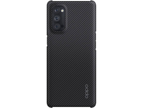 Funda OPPO Reno 4 Aramid Fiber Negro