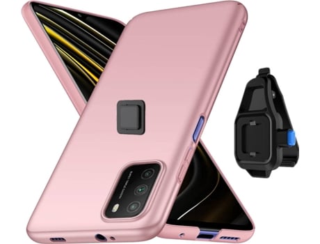 Funda + Soporte de Cintura Oppo A16 Turtleshell Rosa