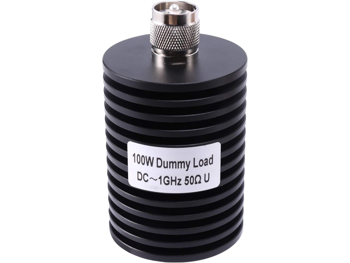 Conector De Carga Coaxial Uhf Pl259 Dc-1ghz Con Enchufe Ficticio De 100 W