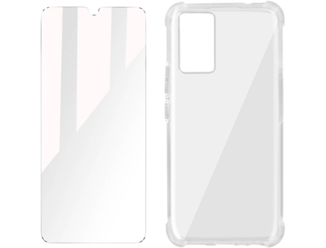 Kit Funda + Protector de Pantalla Vivo V21 AVIZAR Cristal Templado (Transparente)