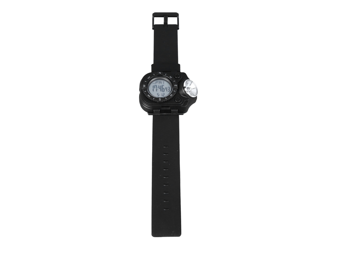 Reloj Inteligente Para Hombre Con Linterna Led, Resistente Al Agua Hasta 30 M, Ideal Para Acampar Y Hacer Senderismo.