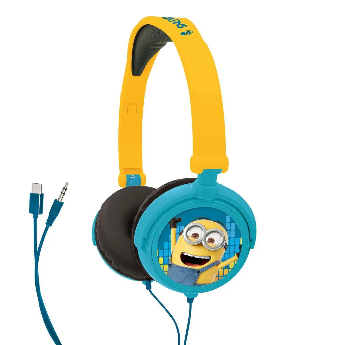 Minions Stereo-kabelkopfhörer, Faltbar, Mit Sicherer Lautstärkebegrenzung