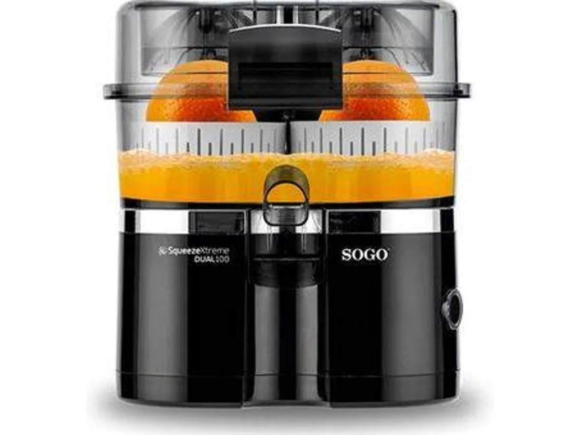 Exprimidor Automático Doble SOGO EXP-SS-5299  (100 W - 600 ml)