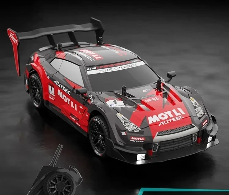 (rojo) Coche De Carreras De Derrape Con Control Remoto De 2,4 G, Todoterreno 4x4, Campeonato, Coche De Control Remoto