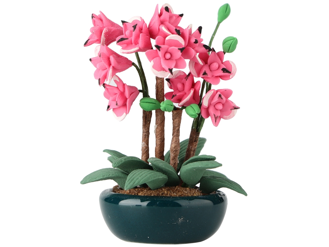 Ats-accesorio De Jardín Para Muñecas: Mini Bonsái En Escala 1:12 Para Decoración De Balcón De Casa De Muñecas