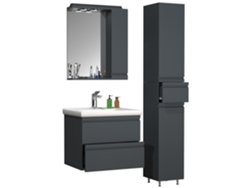 Mueble de lavabo de 4 piezas Silora L Vcm Lavabo