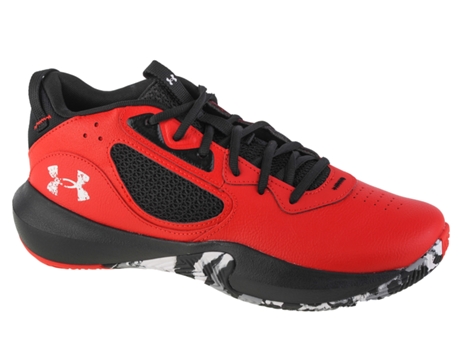 Zapatillas UNDER ARMOUR Cuero Hombre (44 - Rojo)