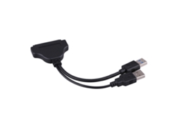 Adaptador de cable para disco duro SATA de 2,5 pulgadas (conversión USB 3.0, alimentación USB 2.0)*