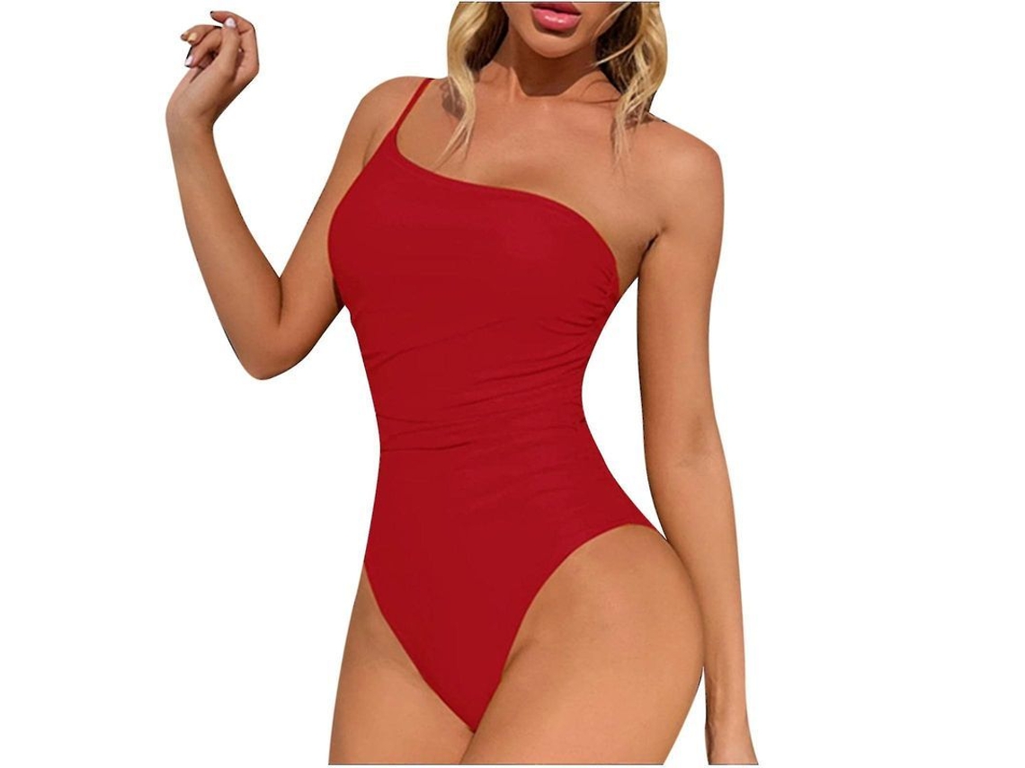 2026-traje De Baño Bikini De Color Sólido Para Mujer Con Tirantes Ajustables Y Diseño Sexy