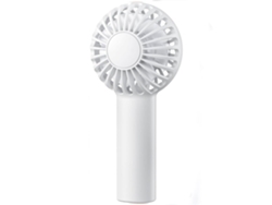 Mini ventilador portátil de mano, potente ventilador recargable, pequeño ventilador personal de mano, 3 velocidades para maquillaje de viaje USHION