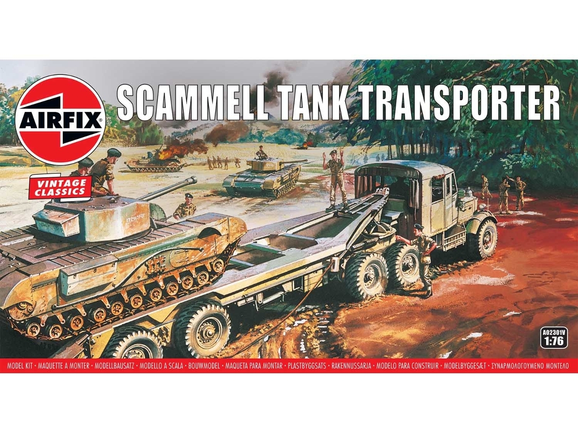 Military truck model AIRFIX (8 anos)