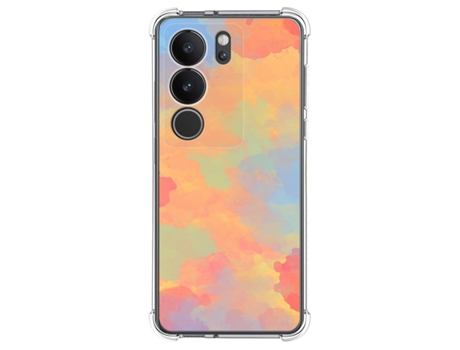 Funda Silicona Antigolpes para Vivo V29 5G diseño Acuarela 08 Dibujos