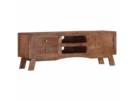 Mueble para la televisión VIDAXL Marrón Madera (110x30x40 cm)