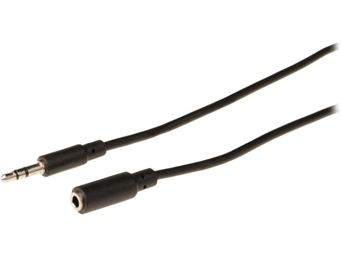 Cable Audio VALUELINE (Jack 3.5 mm - 3 m - Negro)