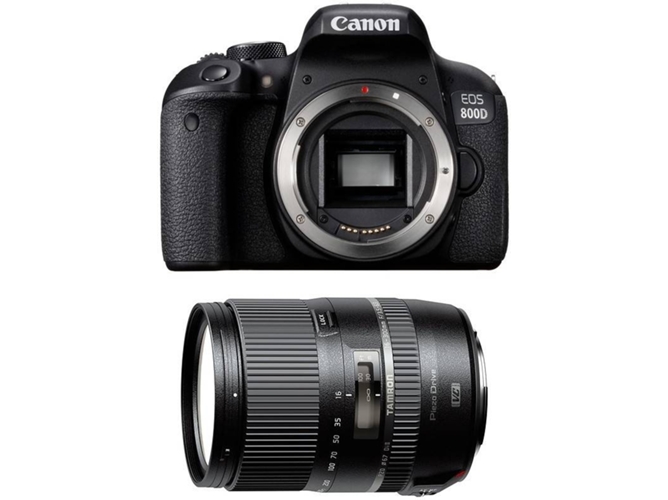 Kit Cámara Réflex CANON EOS 800D + Tamron 16-300mm VC PZD
