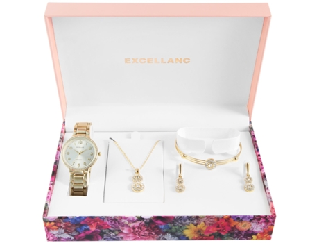 Reloj con juego de joyas - 1800224-005 EXCELLANC