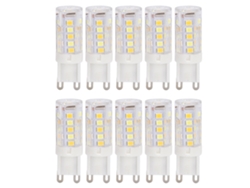2026-10pcs Bombilla Led G9 220v Regulable Cerámica Reemplazo Lámpara Halógena Para Candelabro