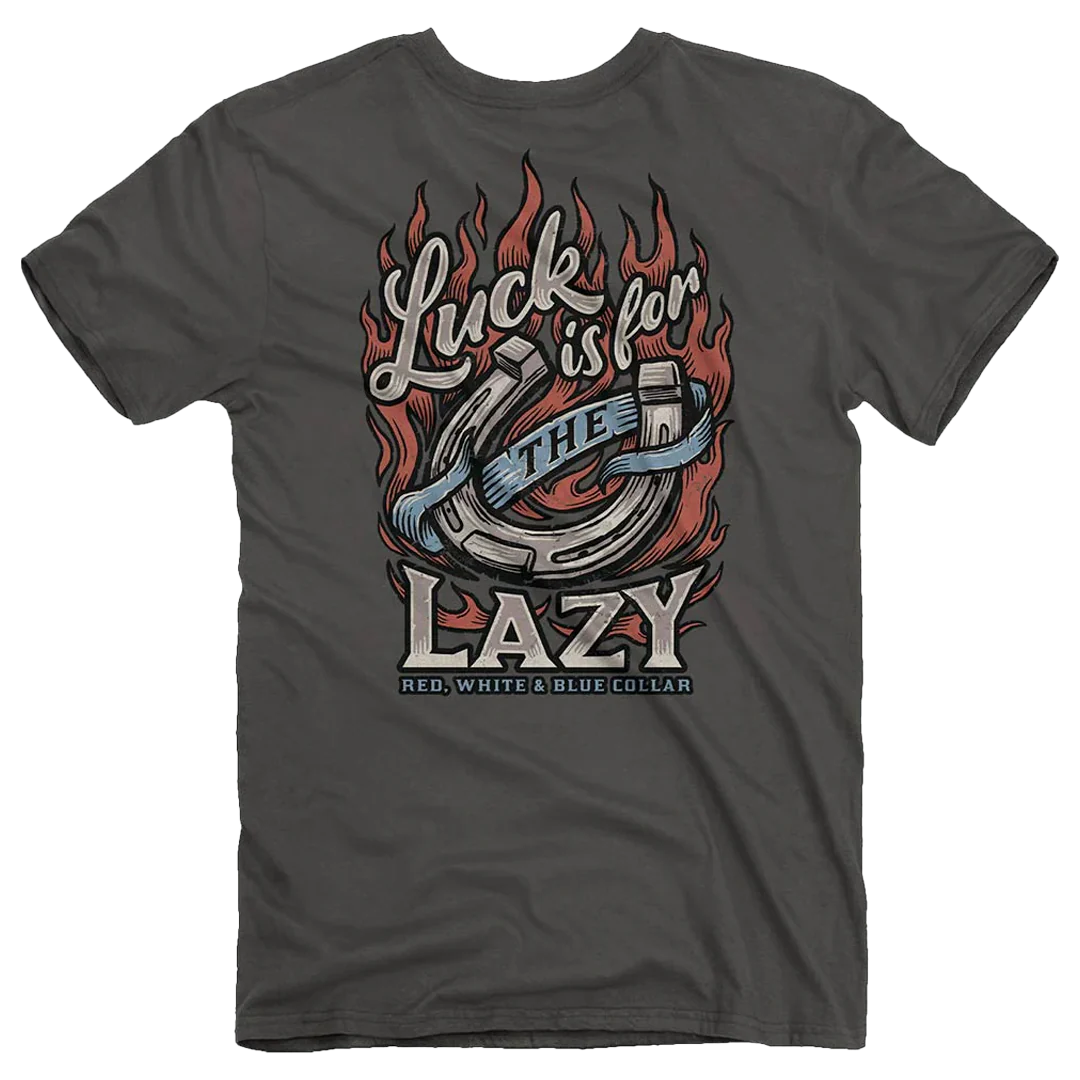 Red, White, And Blue Collar - Luck T-shirt Unisex Rockinstone Size:xl