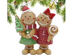 Figura De Pan Jengibre Pieza Mesa Con Personajes Invernales Peque A Navide Para Toda La Familia Regalo Unisex Hombres Y