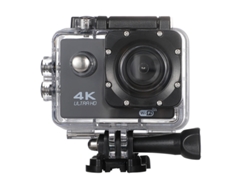 Cámara de acción 4K Ultra HD resistente al agua, 12 MP, resistente al agua, control remoto 2.4G, pantalla negra de 2 pulgadas. PAPRIKA