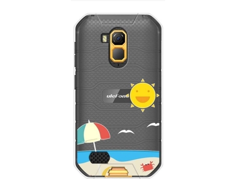 Carcasa Ulefone Armor X7 / X7 Pro TUMUNDOSMARTPHONE Dibujos Transparente Multicolor