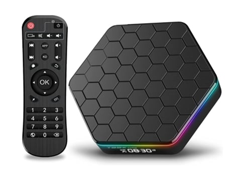 Box Smart TV YIZHOOD (Android 6K Ultra HD 2 GB RAM WiFi Negro)