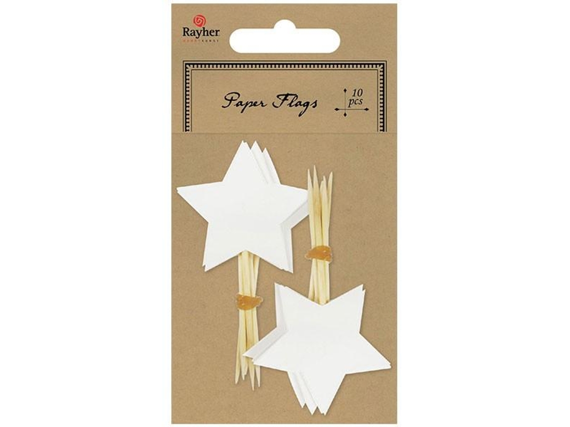 10 Picas Estrellas - Blanco