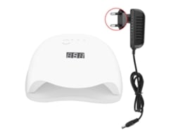 Lâmpada De Secagem Uv Led Profissional 120w Para Esmalte De Unhas Com Máquina De Cura Inteligente