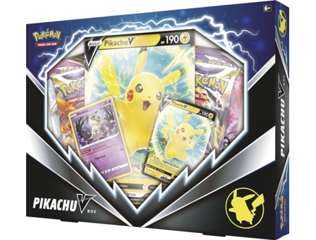 Juego de Cartas POKEMON Pikachu V Box (Edad Minima: 6 años)