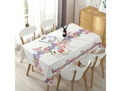 Toalha De Mesa Retangular/redonda Em Pvc, Resistente A Óleo.