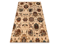Alfombra de Lana Superior Latica Color Crema (200 x 300 cm)