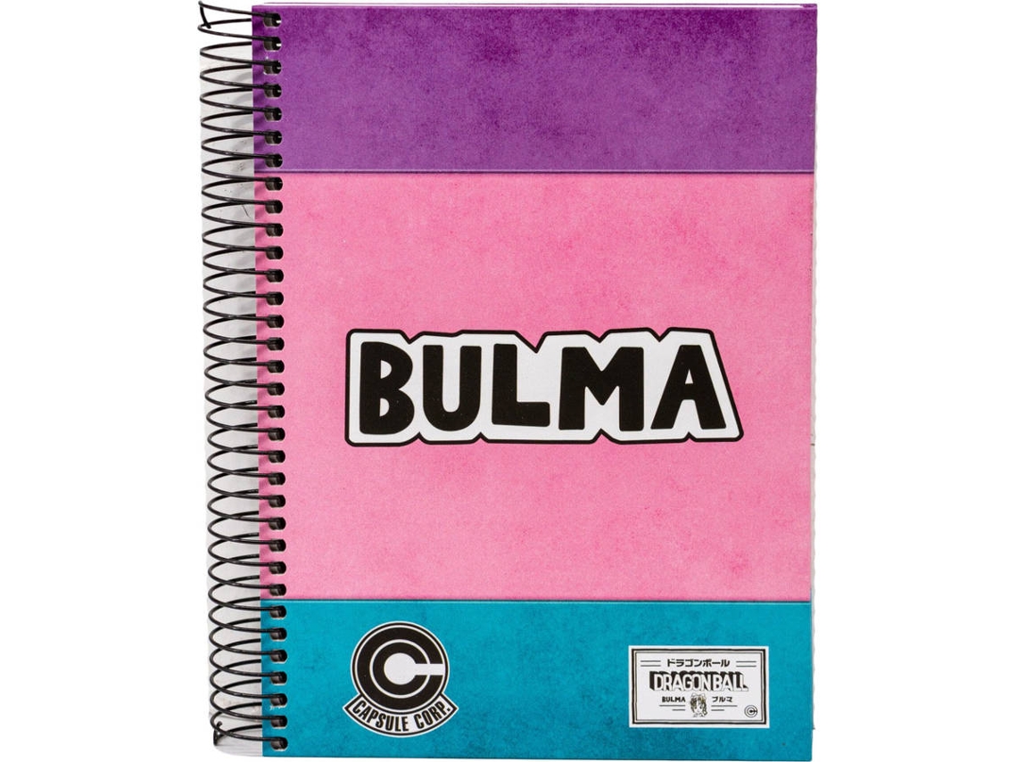 Cuaderno DRAGON BALL Bulma (A5 - Cuadriculado)