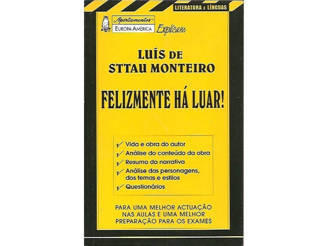 Libro Felizmente Hà Luar!-Apontamentos (Portugués)