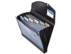 Carpeta Expansible Designer RAPESCO Din A4 7 Compartimentos Azul